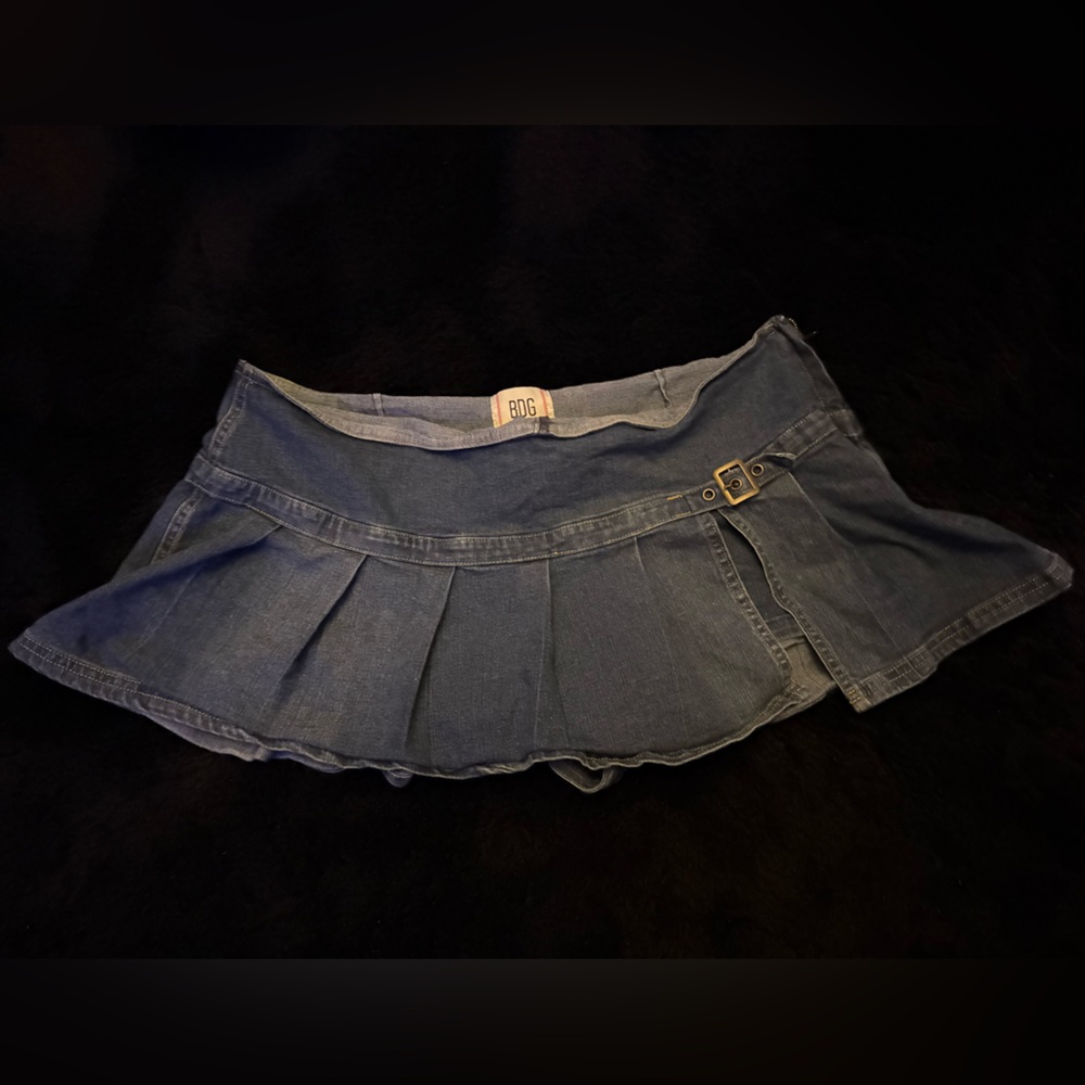 BDG Denim Mini Skirt